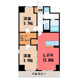 陽東３丁目駅 徒歩16分 3階の物件間取画像